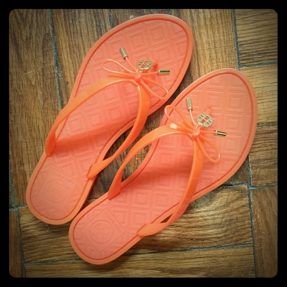 Tory Burch jelly bow sandals